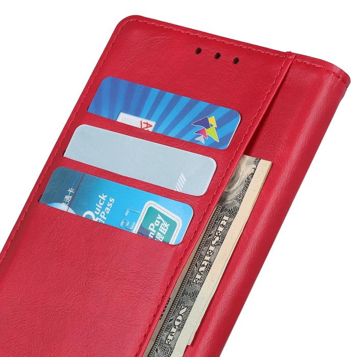 Bild 5, Samsung Galaxy S23 FE Fodral Magnetisk Mässing Röd
