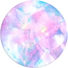 PopSockets Basic Grip Med Ställfunktion Crystal Opal