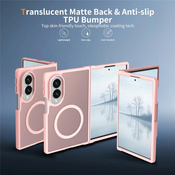 Bild 2, Samsung Galaxy Z Fold 8 Skal MagSafe TPU Rosa