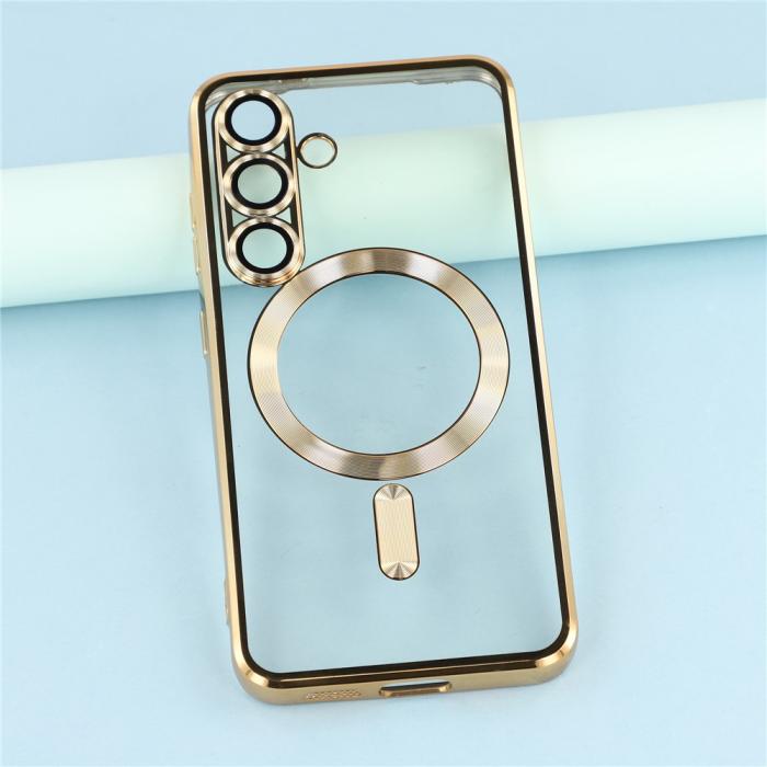Bild 5, Galaxy S26 Plus Skal MagSafe Electroplated TPU Guld