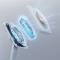 ESR HaloLock 2in1 CryoBoost MagSafe Trådlös Laddare Artic White