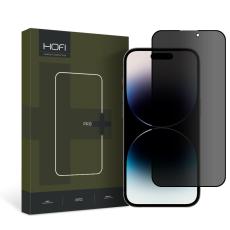HOFI iPhone 14 Pro Sk&auml;rmskydd Anti Spy Pro+ H&auml;rdat Glas Privacy