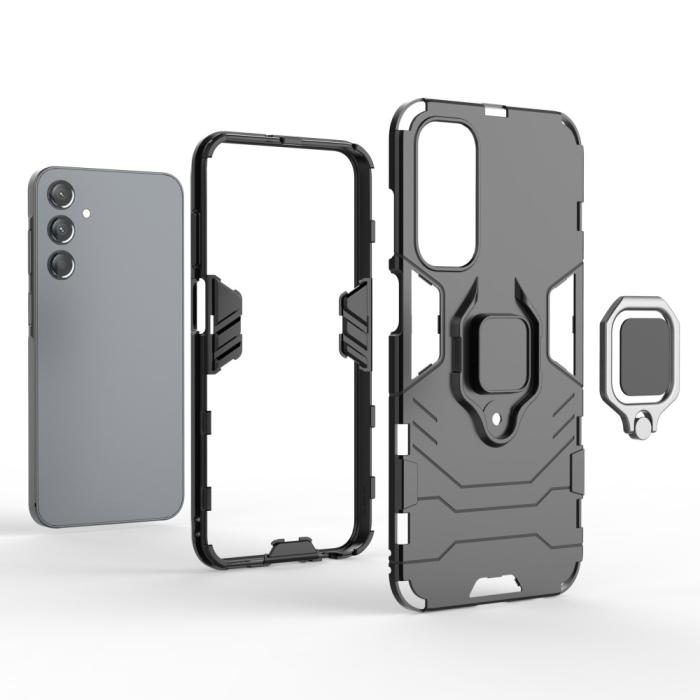 Bild 2, Samsung Galaxy A25 5G Skal Ring Hybrid Armor Röd