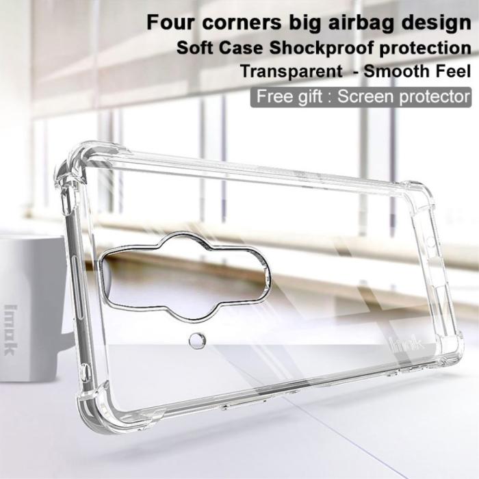 Bild 2, IMAK Sony Xperia Pro-I Skal Shockproof TPU + Skärmskydd Transparent