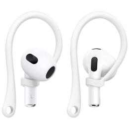 IMAK AirPods 3 Öronkrokar Silikon Vit