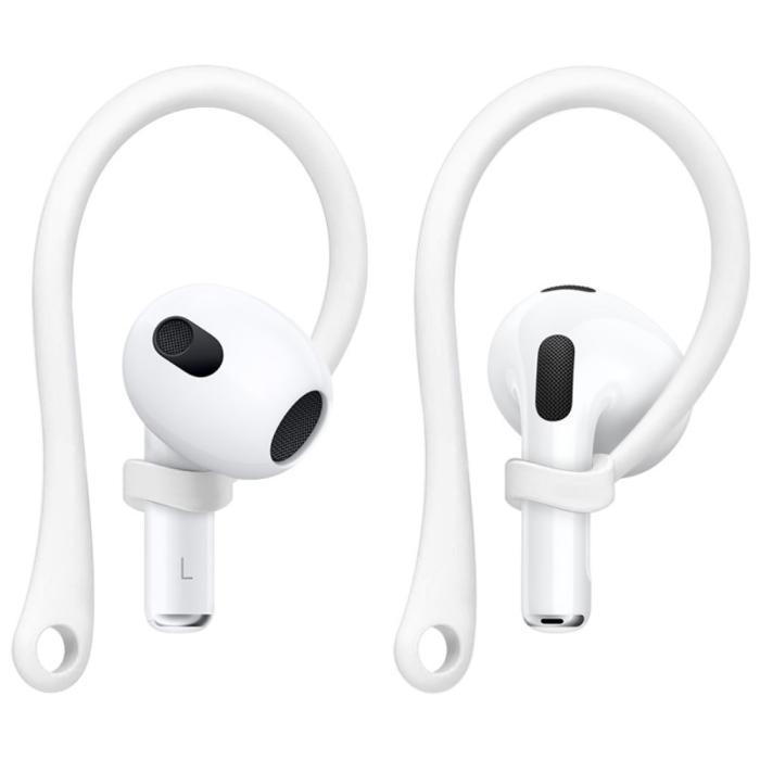 Bild 1, IMAK AirPods 3 Öronkrokar Silikon Vit