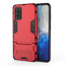 Samsung Galaxy S20 Plus - Armour skal med ställ - Röd