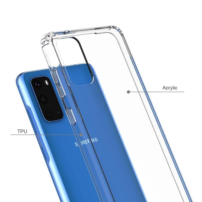 Bild 2, Samsung Galaxy S20 - Akryl/TPU Transparent Skal