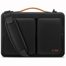 Tech-Protect Laptop V&auml;ska 15-16" Defender Bag Svart / Orange