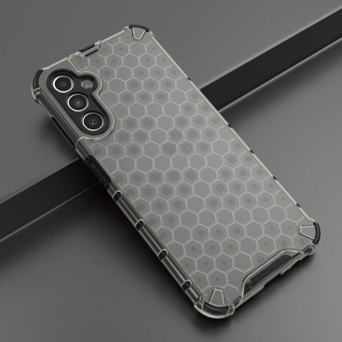 Bild 2, Galaxy A14 4G/5G Skal Shockproof Honeycomb Textur Svart