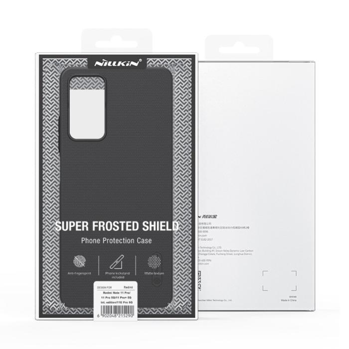 Bild 6, NILLKIN Xiaomi Redmi Note 11 Pro 5G Skal Frosted Shield Röd