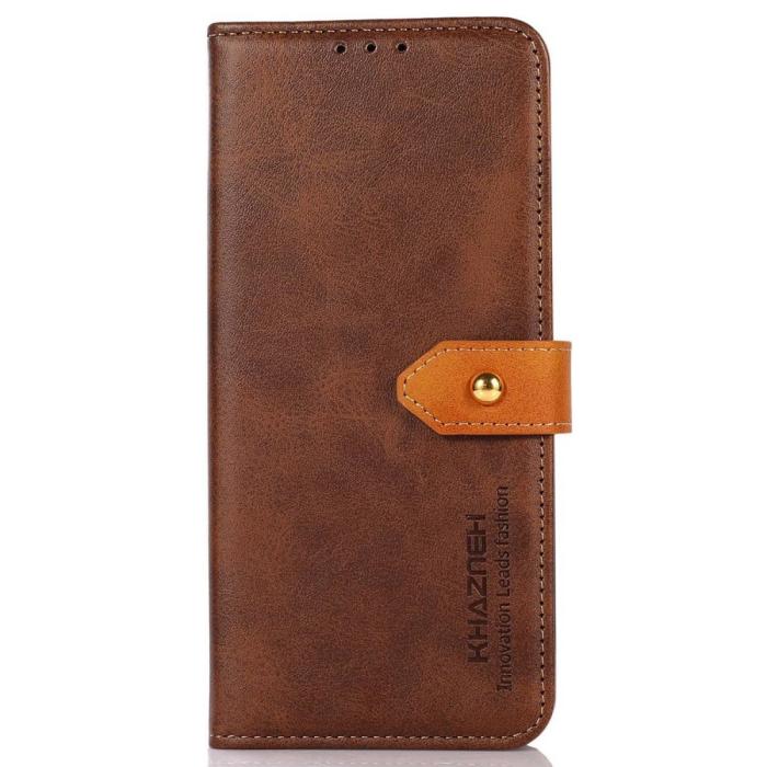 Bild 6, KHAZNEH iPhone 16 Fodral Dual-Color Brun
