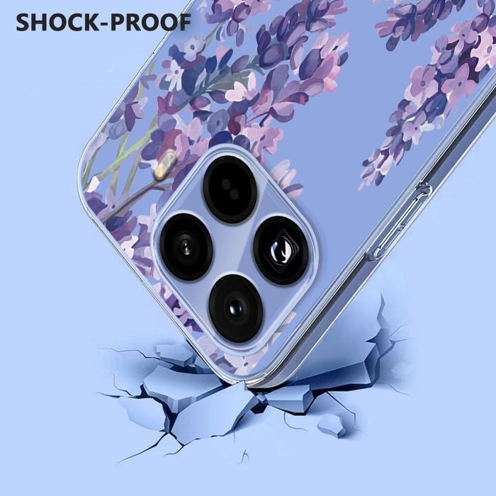 Bild 5, Xiaomi 17T Skal TPU Blommor Blåregn