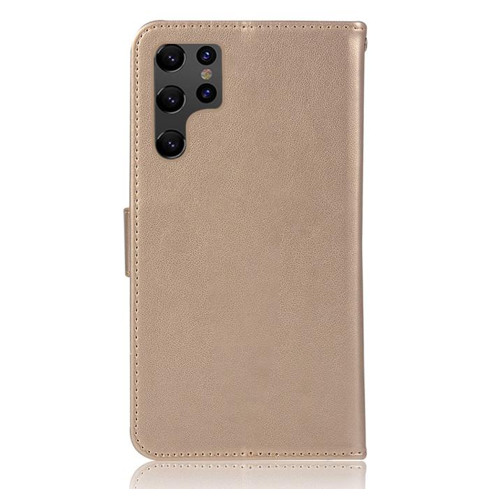 Bild 3, Samsung Galaxy S22 Ultra Fodral Owl Dreamcatcher Guld