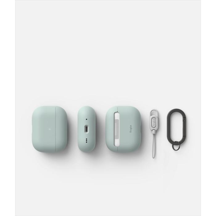 Bild 4, Ringke AirPods Pro 1/2 Skal Silikon Seafoam
