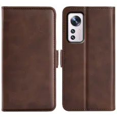 Xiaomi 12 Fodral Magnetisk St&auml;ngning Brun