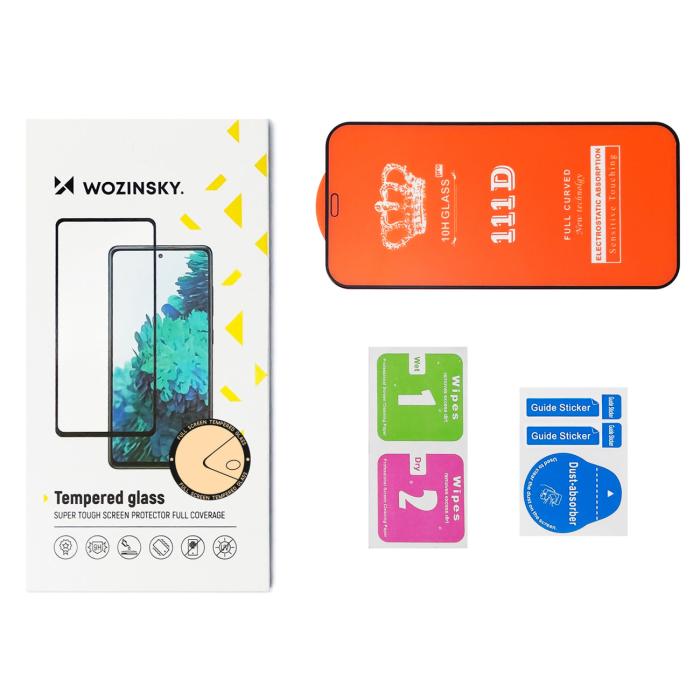 Bild 2, Wozinsky iPhone 14 Pro 2-PACK Skärmskydd Heltäckande Härdat Glas