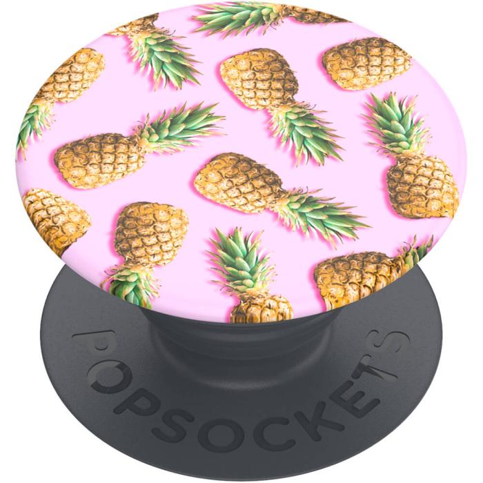 Bild 2, PopSockets Basic Grip Med Ställfunktion Pineapple Palooza