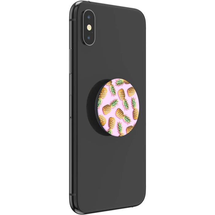 Bild 4, PopSockets Basic Grip Med Ställfunktion Pineapple Palooza
