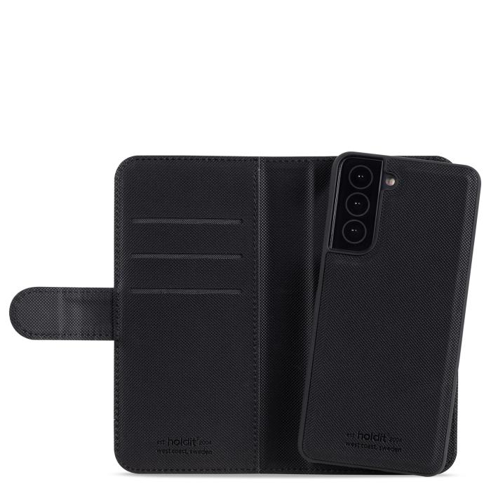 Bild 2, holdit Samsung Galaxy S22 2in1 Magnet Fodral / Skal Svart