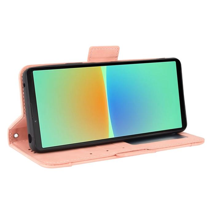 Bild 3, Sony Xperia 10 IV Fodral Avtagbart Kortfodral Ljus Rosa