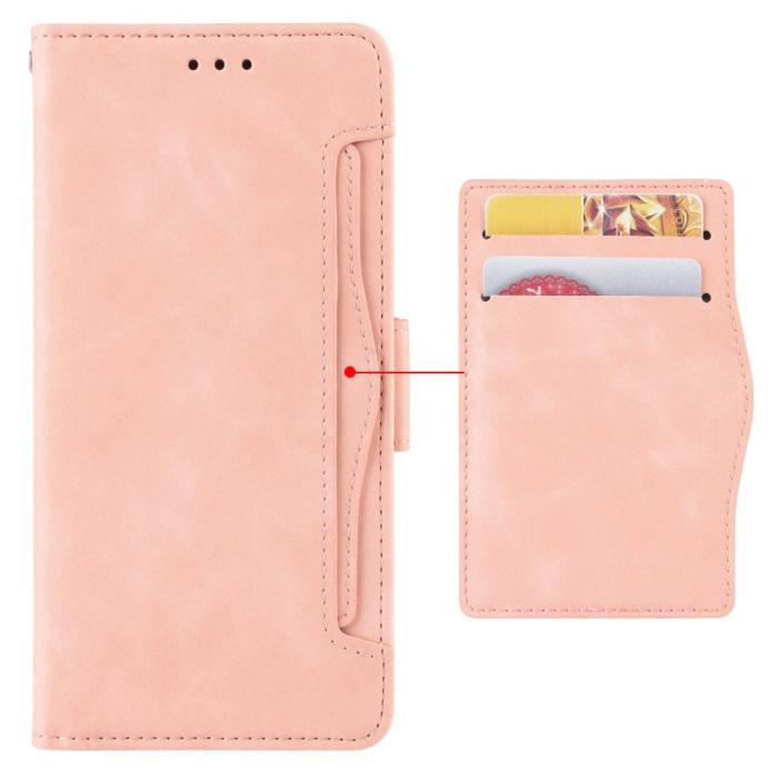 Bild 4, Sony Xperia 10 IV Fodral Avtagbart Kortfodral Ljus Rosa