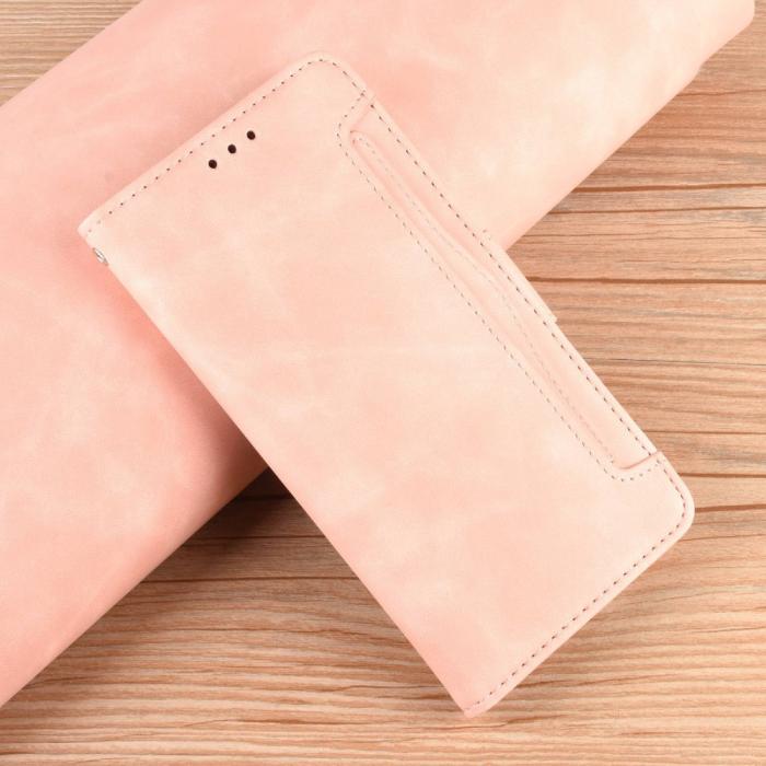 Bild 5, Sony Xperia 10 IV Fodral Avtagbart Kortfodral Ljus Rosa