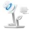 ESR HaloLock 3in1 CryoBoost MagSafe Trådlös Laddare Artic White