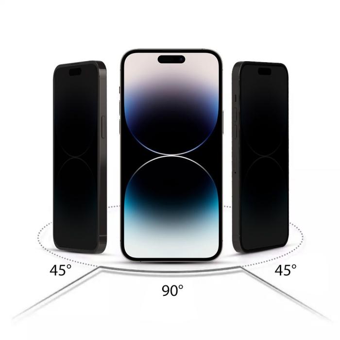 Bild 6, HOFI iPhone 11/XR Skärmskydd Anti Spy Pro+ Härdat Glas Privacy