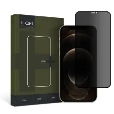 HOFI iPhone 12/12 Pro Sk&auml;rmskydd Anti Spy Pro+ Privacy