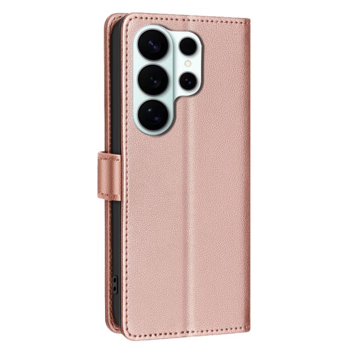 Bild 3, BINFEN Samsung Galaxy S26 Ultra Fodral RFID Läder Roséguld