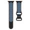 Sportarmband Dual-Color Apple Watch 41/40/38 mm (S/M) Svart/Blå