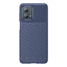 Motorola Moto G13 / G23 / G53 5G Skal Twill Textur Bl&aring;