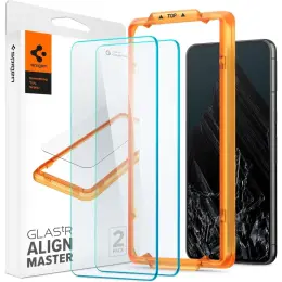 Spigen Google Pixel 8 Pro 2-PACK Skärmskydd ALM Glas.tR