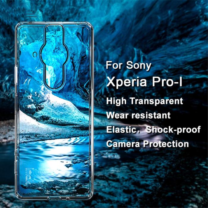 Bild 2, IMAK Sony Xperia Pro-I Skal Slim Crystal TPU Transparent