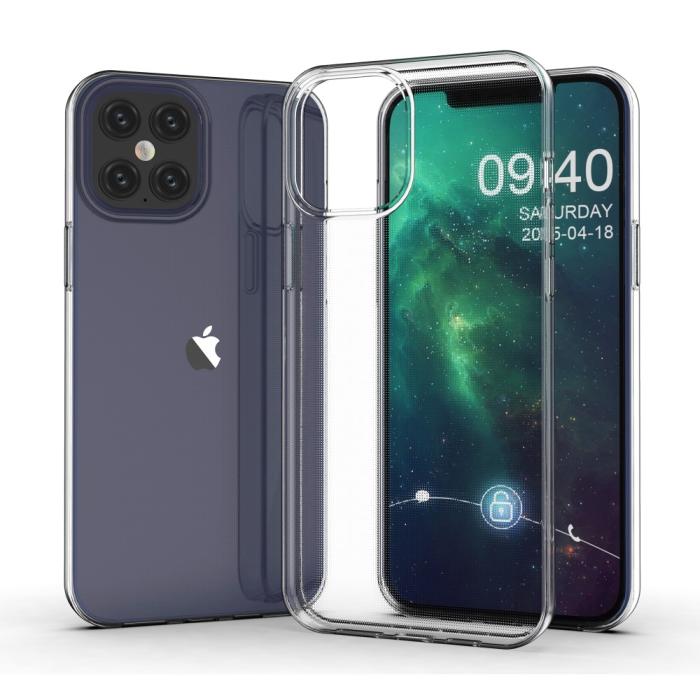 Bild 3, iPhone 12 Pro Max - Transparent TPU Skal