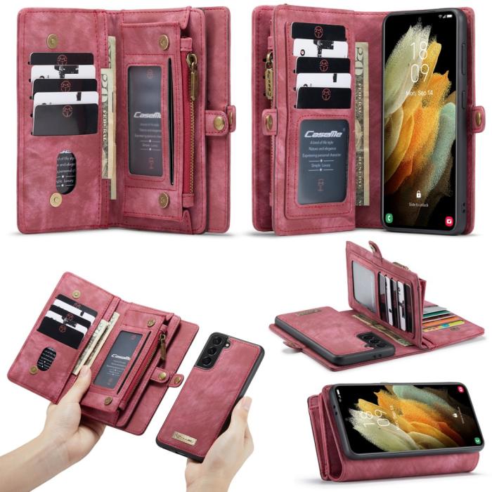 Bild 1, Samsung Galaxy S21 Plus - CASEME 2-i-1 Multifunkti