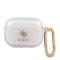 Guess AirPods Pro Skal 4G TPU Glitter Karbinhake Transparent