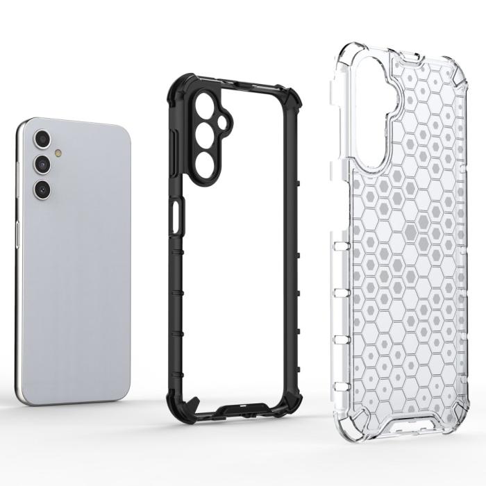 Bild 5, Galaxy A14 4G/5G Skal Shockproof Honeycomb Textur Svart