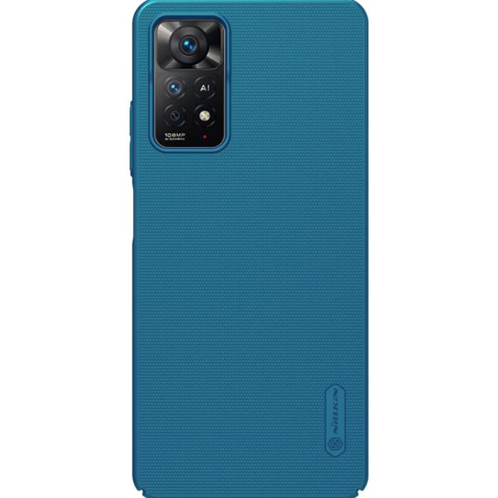 Bild 1, NILLKIN Xiaomi Redmi Note 11 Pro 5G Skal Frosted Shield Blå