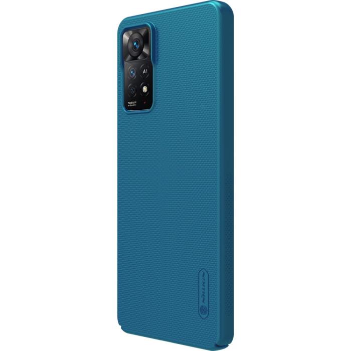 Bild 3, NILLKIN Xiaomi Redmi Note 11 Pro 5G Skal Frosted Shield Blå
