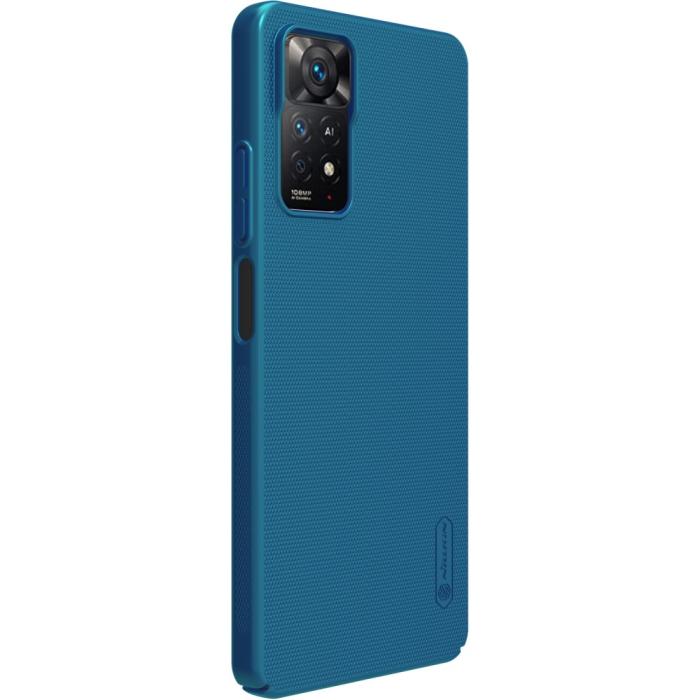 Bild 4, NILLKIN Xiaomi Redmi Note 11 Pro 5G Skal Frosted Shield Blå