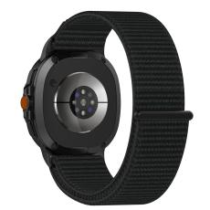 Galaxy Watch 8 46/44/40 mm Armband Nylon Loop Svart