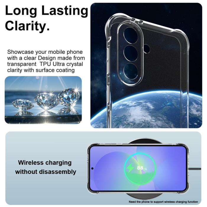Bild 6, IMAK Samsung Galaxy A37 5G Skal TPU AirBag Shockproof