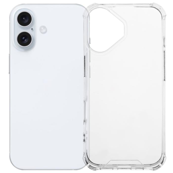 Bild 1, iPhone 16 Plus Skal TPU/Akryl Transparent