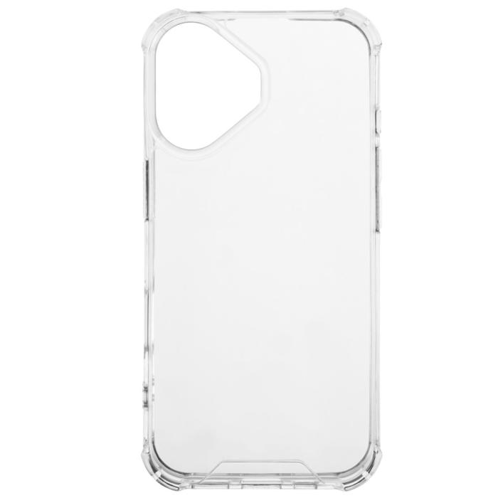 Bild 2, iPhone 16 Plus Skal TPU/Akryl Transparent