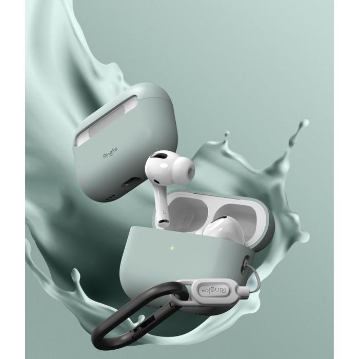 Bild 6, Ringke AirPods Pro 1/2 Skal Silikon Seafoam