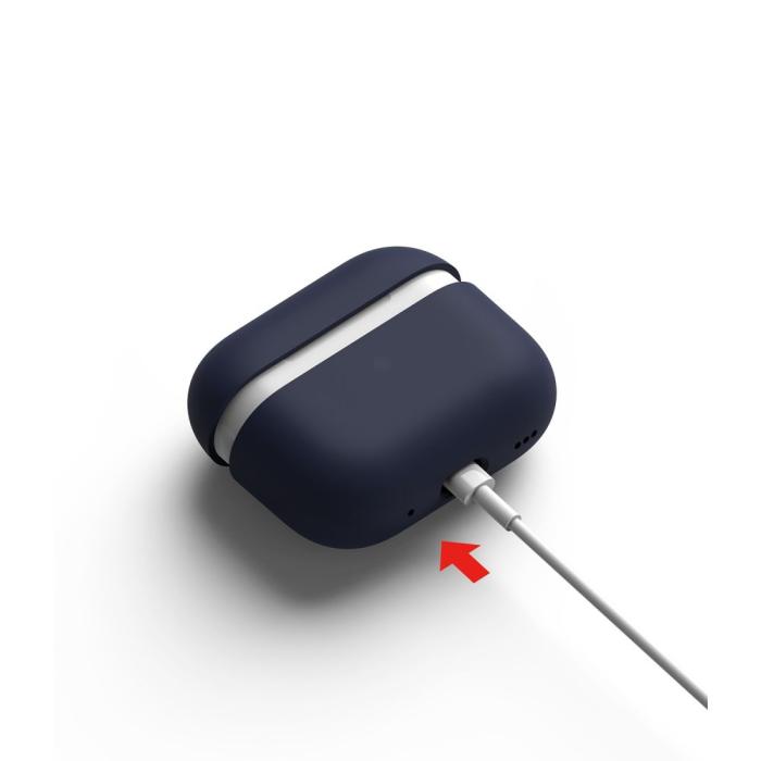 Bild 2, Ringke AirPods Pro 1/2 Skal Silikon Midnight Blue
