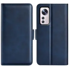 Xiaomi 12 Fodral Magnetisk St&auml;ngning Bl&aring;