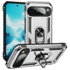Google Pixel 11 / 11 Pro Skal Hybrid Kickstand Silver